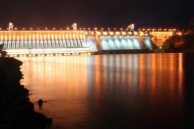Красноярская ГЭС - фото, история